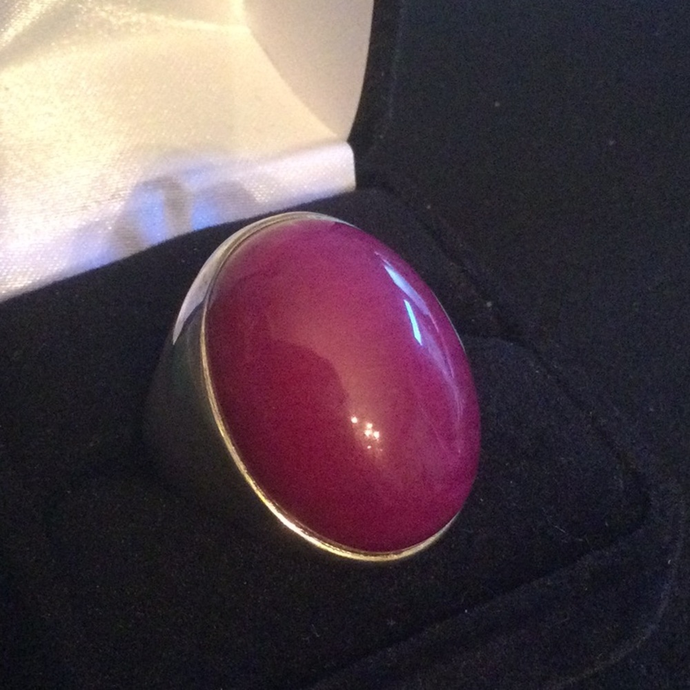 Mens Morrocan Genuine High Quality Ruby Cabocho… - Picture 4 of 13